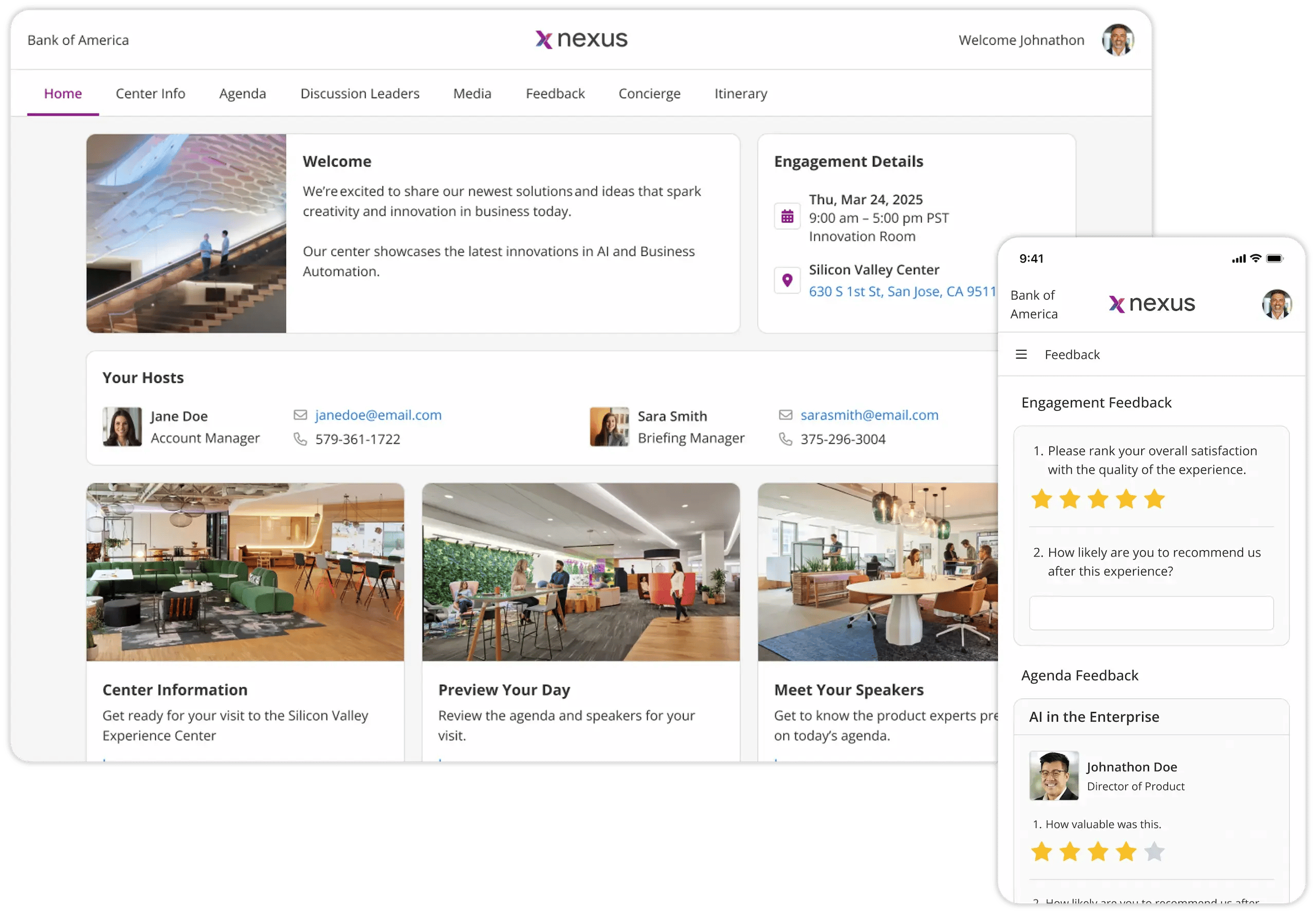 Attendee Portal