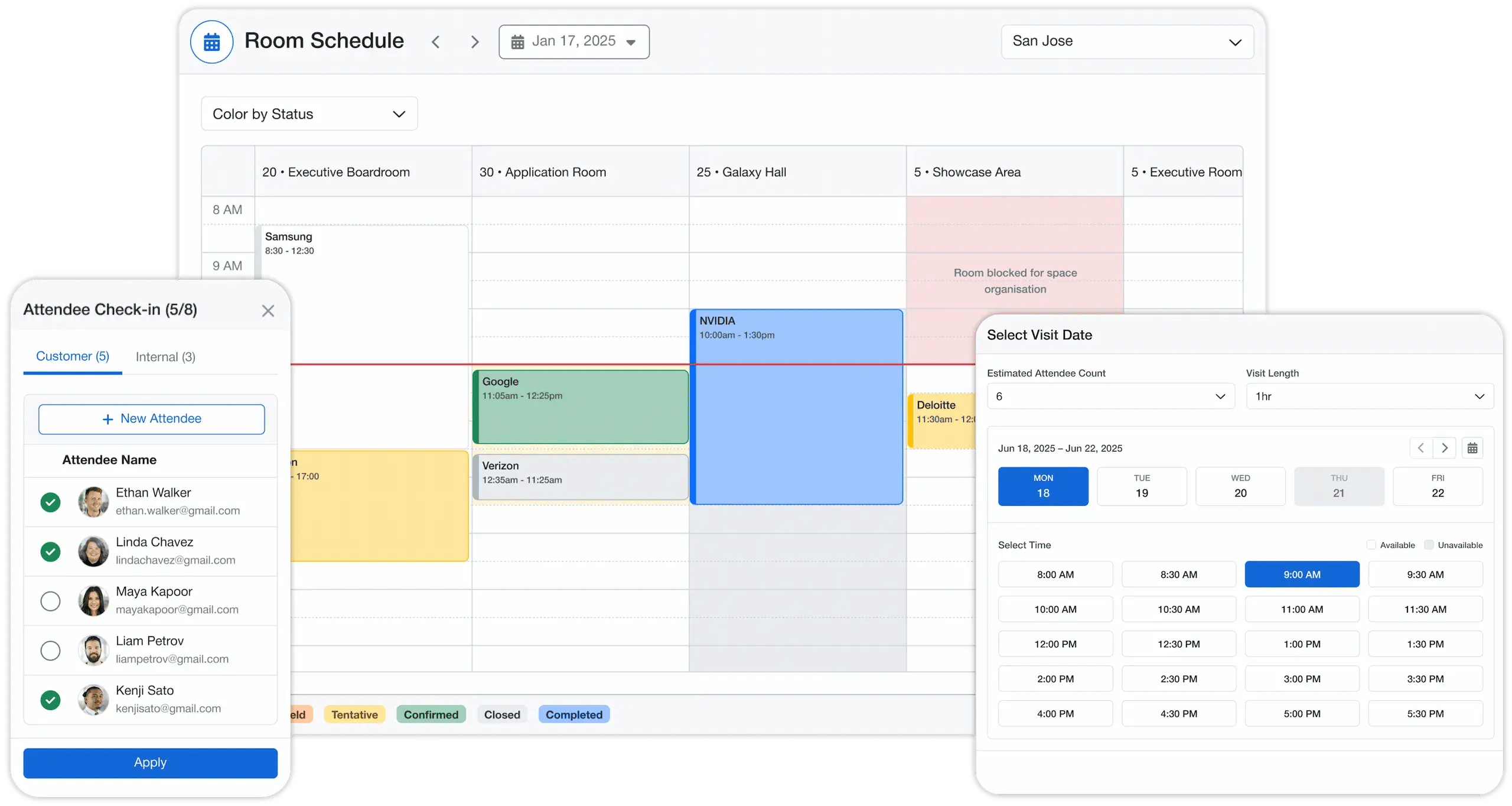 Events-Scheduling